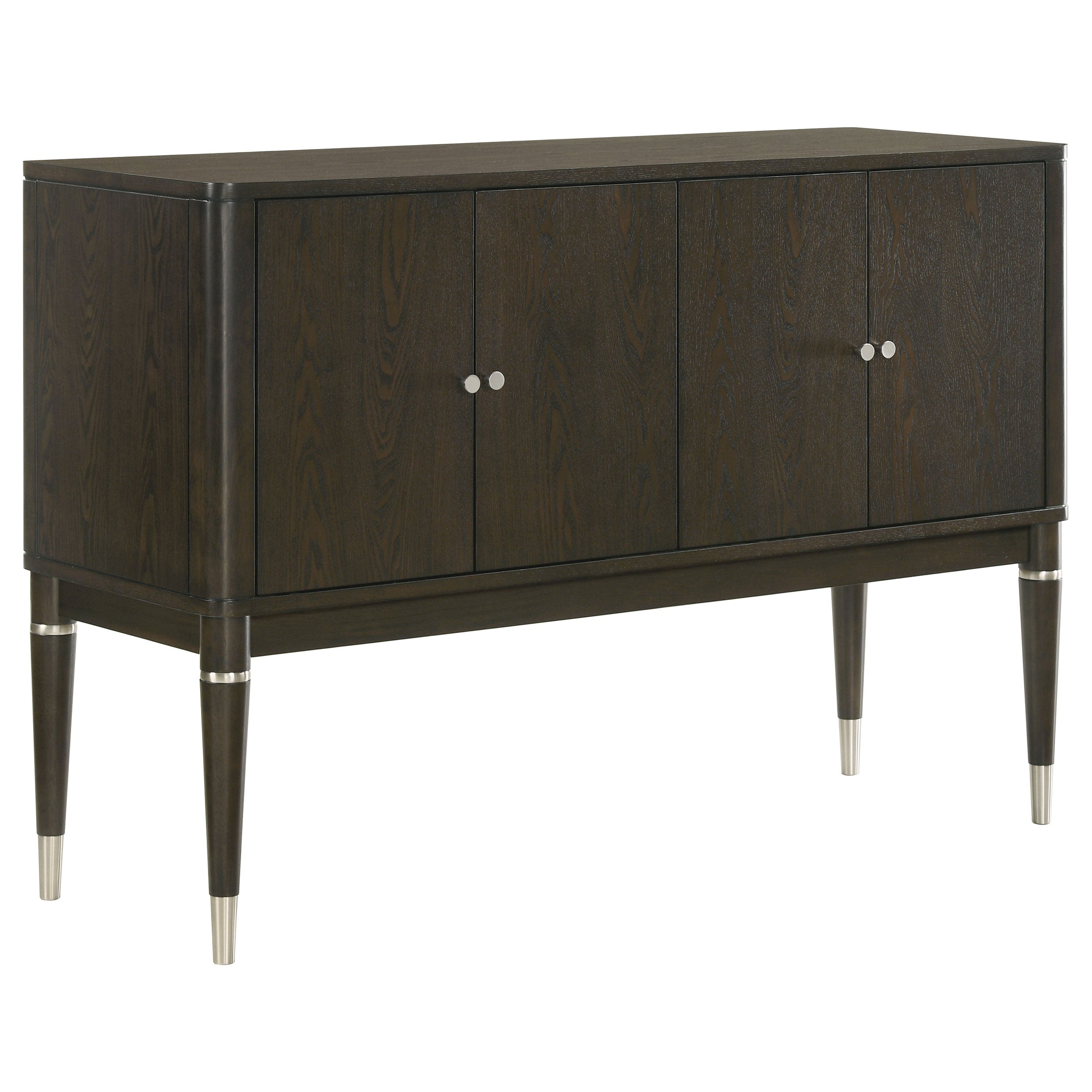 Best Furniture Outlet - Coaster - Reseda 4-door Dining Sideboard Server with Shelves Ash Brown - 193675