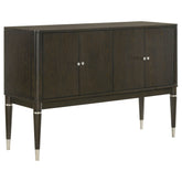 Best Furniture Outlet - Coaster - Reseda 4-door Dining Sideboard Server with Shelves Ash Brown - 193675