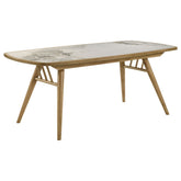 Best Furniture Outlet - Coaster - Croyden 73-inch Rectangular Dining Table Weathered Natural - 193731