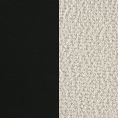 Kehoe Upholstered Dining Side Chair Cream and Black (Set of 2)
