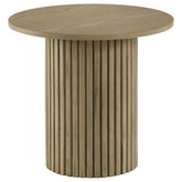 Best Furniture Outlet - Coaster - Hamlyn 43-inch Round Wood Counter Height Dining Table Natural Oak - 193938NAT