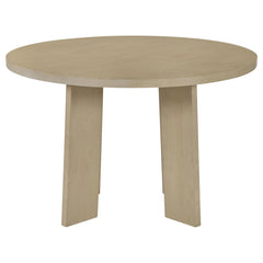 Strouse 5-piece Dining Set Black and Natural Oak