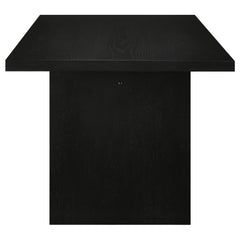 Decker 7-piece 82-inch Rectangular Dining Set Cream and Black