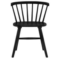 Decker 7-piece 82-inch Rectangular Dining Set Black