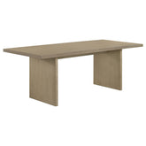 Best Furniture Outlet - Coaster - Decker 82-inch Rectangular Wood Dining Table Natural Oak - 193951NAT