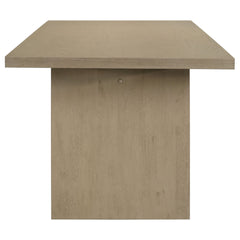 Decker 82-inch Rectangular Wood Dining Table Natural Oak