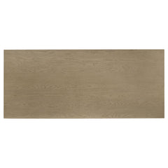 Decker 82-inch Rectangular Wood Dining Table Natural Oak