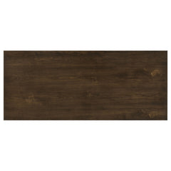 Decker 7-piece 82-inch Rectangular Dining Set Black and Walnut
