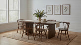 Best Furniture Outlet - Coaster - Decker 7-piece 82-inch Rectangular Dining Set Walnut - 193951WAL-S7F