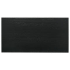 Decker 70-inch Rectangular Wood Counter Height Dining Table Black