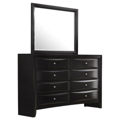 Best Furniture Outlet - Coaster - Briana 8-drawer Dresser with Mirror Black - 200703M