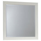 Best Furniture Outlet - Coaster - Sandy Beach Dresser Mirror Cream White - 201304