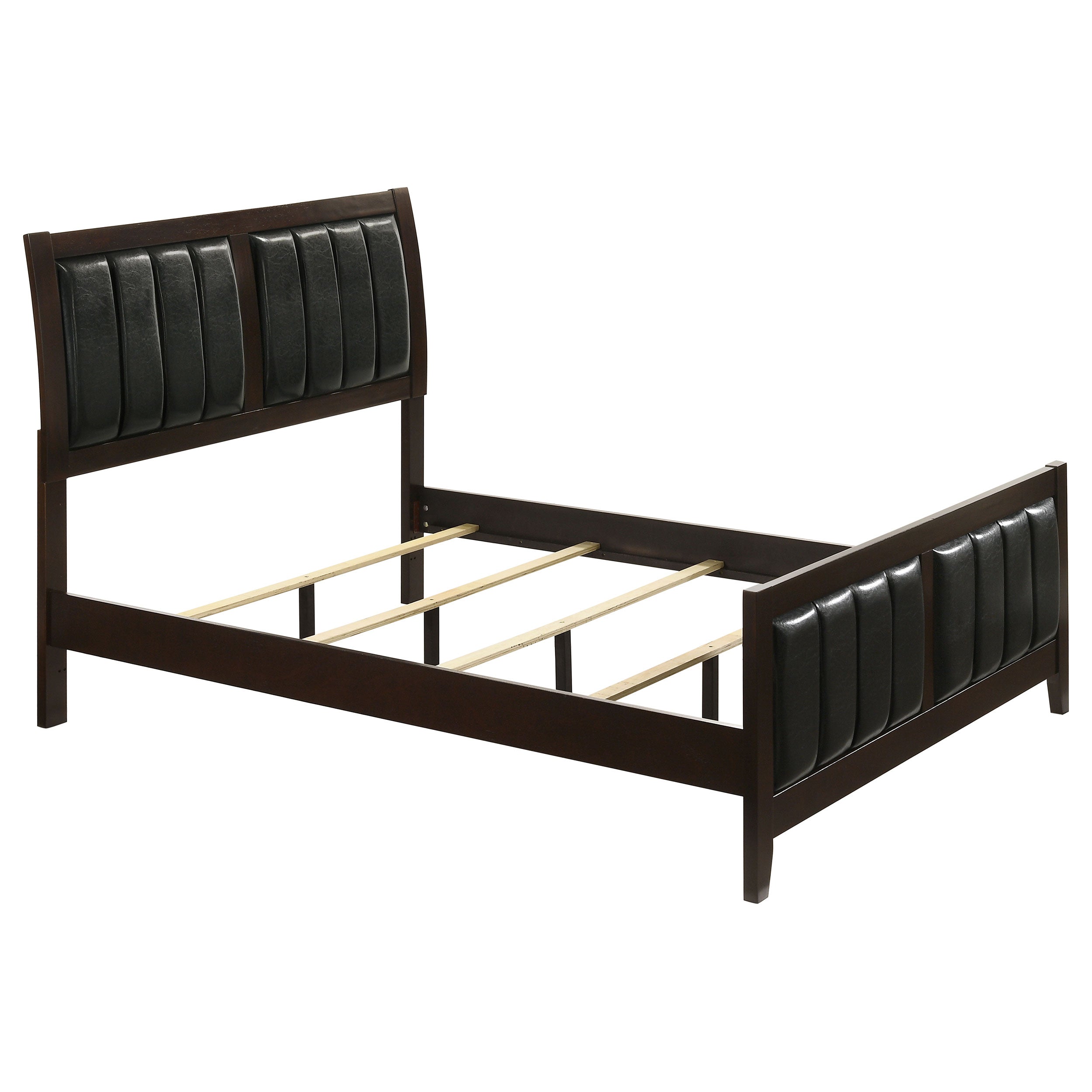 Best Furniture Outlet - Coaster - Carlton Wood Full Panel Bed Cappuccino - 202091F
