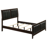 Best Furniture Outlet - Coaster - Carlton Wood Full Panel Bed Cappuccino - 202091F