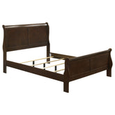 Best Furniture Outlet - Coaster - Louis Philippe Wood Full Sleigh Bed Cappuccino - 202411F