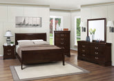 Best Furniture Outlet - Coaster - Louis Philippe 5-piece Queen Bedroom Set Cappuccino - 202411Q-S5
