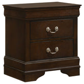 Best Furniture Outlet - Coaster - Louis Philippe 2-drawer Nightstand Cappuccino - 202412