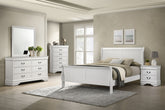 Best Furniture Outlet - Coaster - Louis Philippe 5-piece Queen Bedroom Set White - 202441Q-S5