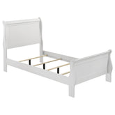 Best Furniture Outlet - Coaster - Louis Philippe 47-inch Twin Sleigh Panel Bed White - 202441T