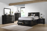 Best Furniture Outlet - Coaster - Briana 5-piece Queen Bedroom Set Black - 202701Q-S5