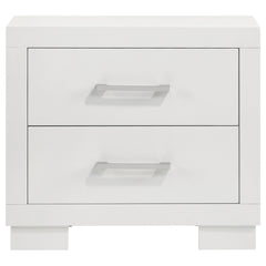 Jessica 5-piece Queen LED Bedroom Set Snow White