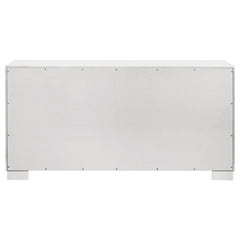 Jessica 6-drawer Dresser Snow White