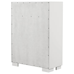 Jessica 5-drawer Bedroom Chest Snow White