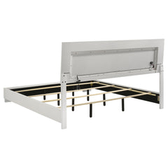 Felicity 4-piece California King Bedroom Set White Gloss