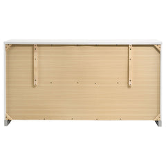 Felicity 6-drawer Dresser White High Gloss