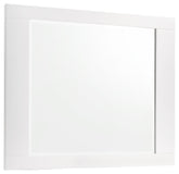 Best Furniture Outlet - Coaster - Felicity Dresser Mirror White High Gloss - 203504