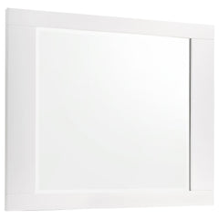 Felicity 5-piece Full Bedroom Set White High Gloss