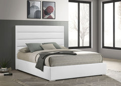 Felicity 53-inch Upholstered California King Bed White