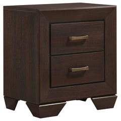 Kauffman 4-piece California King Bedroom Set Dark Cocoa
