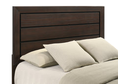 Kauffman 4-piece Eastern King Bedroom Set Dark Cocoa