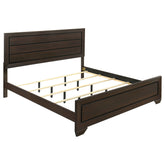 Best Furniture Outlet - Coaster - Kauffman Wood Eastern King Panel Bed Dark Cocoa - 204391KE