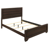 Best Furniture Outlet - Coaster - Kauffman Wood Queen Panel Bed Dark Cocoa - 204391Q