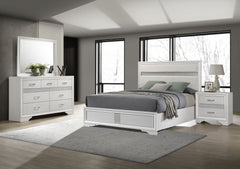 Best Furniture Outlet - Coaster - Miranda 4-piece Full Bedroom Set White - 205110F-S4