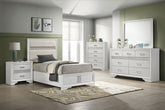 Best Furniture Outlet - Coaster - Miranda 5-piece Twin Bedroom Set White - 205110T-S5