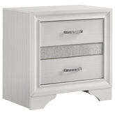 Best Furniture Outlet - Coaster - Miranda 2-drawer Nightstand White - 205112