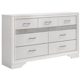 Best Furniture Outlet - Coaster - Miranda 7-drawer Dresser White - 205113