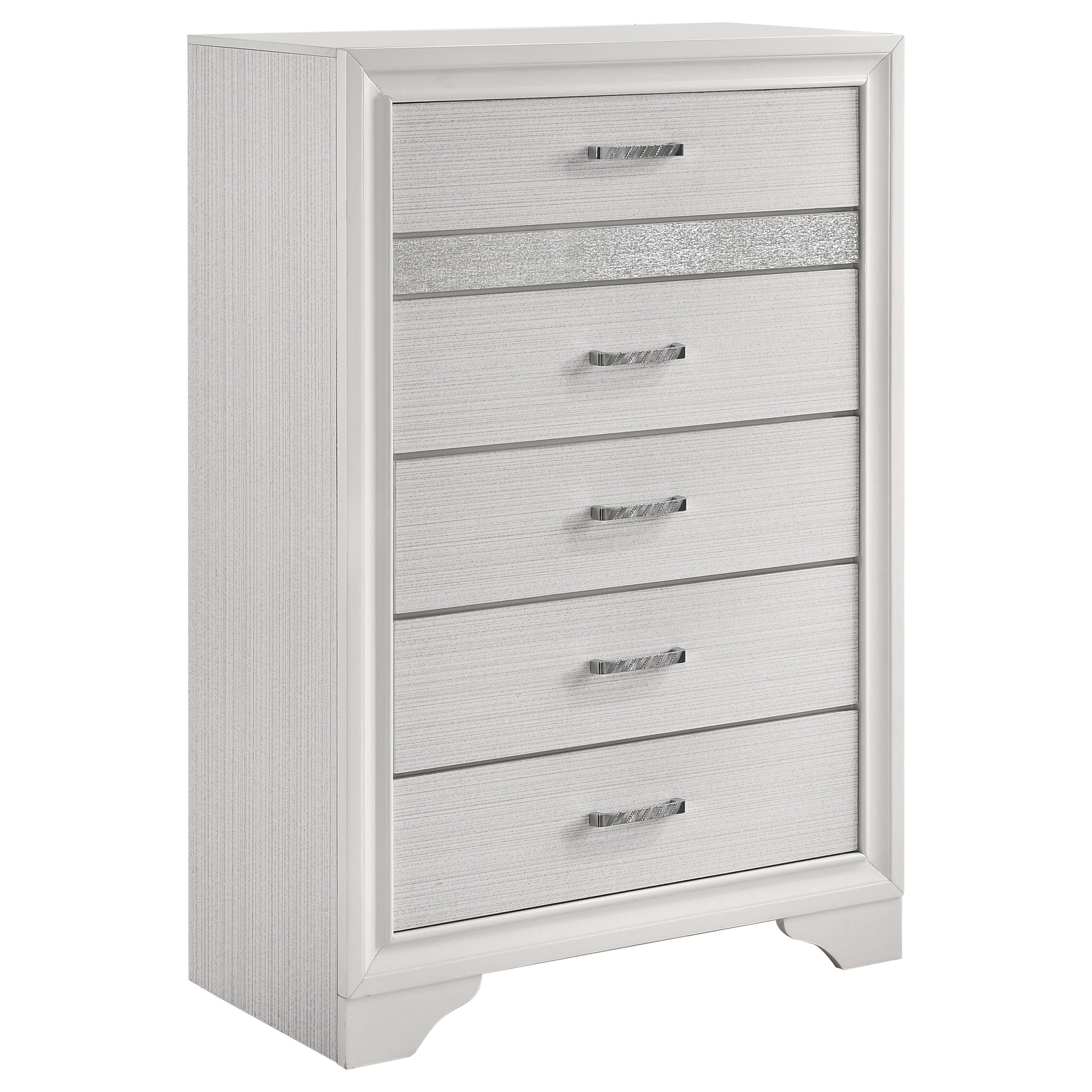 Best Furniture Outlet - Coaster - Miranda 5-drawer Bedroom Chest White - 205115