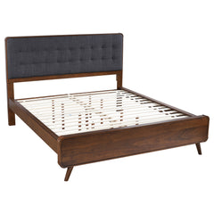 Best Furniture Outlet - Coaster - Robyn Wood California King Platform Bed Dark Walnut - 205131KW