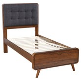 Best Furniture Outlet - Coaster - Robyn Wood Twin Platform Bed Dark Walnut - 205131T