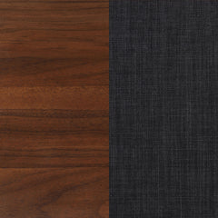 Robyn Wood Twin Platform Bed Dark Walnut