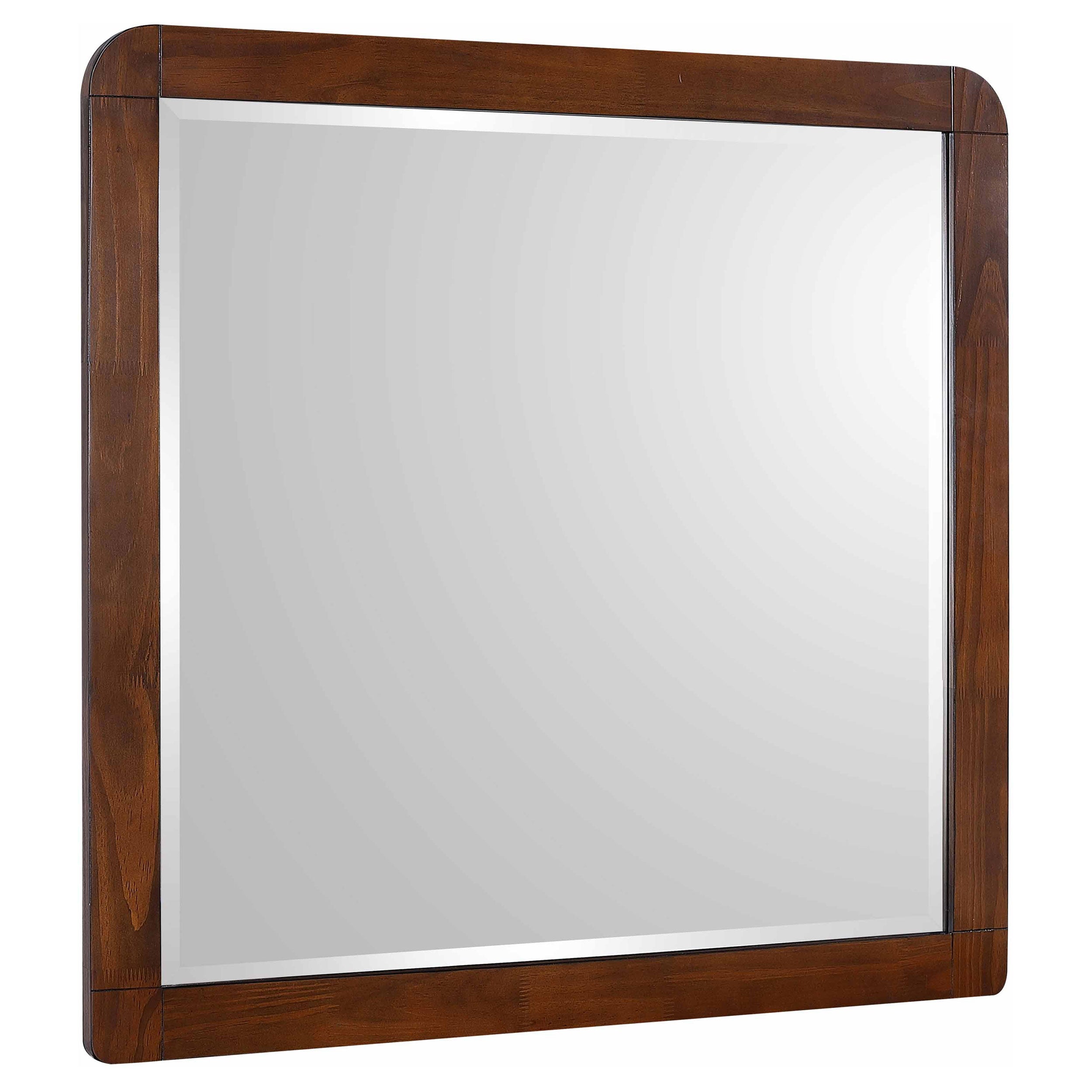 Best Furniture Outlet - Coaster - Robyn Dresser Mirror Dark Walnut - 205134