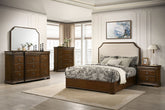 Best Furniture Outlet - Coaster - Garland 5-piece Queen Bedroom Set Brown Cherry - 205301Q-S5