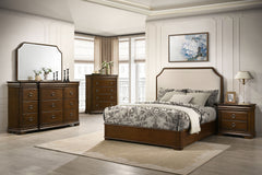 Best Furniture Outlet - Coaster - Garland 5-piece Queen Bedroom Set Brown Cherry - 205301Q-S5