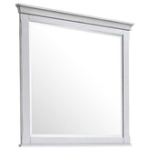Best Furniture Outlet - Coaster - Franco Dresser Mirror Distressed White - 205334