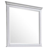 Best Furniture Outlet - Coaster - Franco Dresser Mirror Distressed White - 205334
