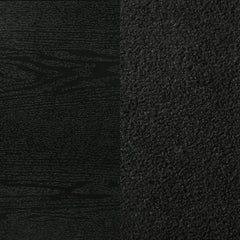 Miranda 54-inch Upholstered Eastern King Panel Bed Black